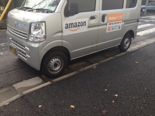 AmazonPrimeNow配送車