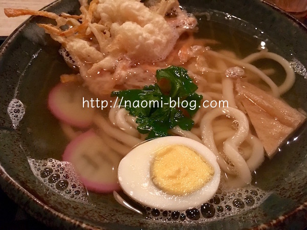かき揚げうどん